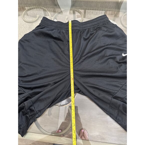 Nike Dri-Fit Mens Loose Fit Below Knee Length Black Athletic Shorts Size L - Picture 5 of 7